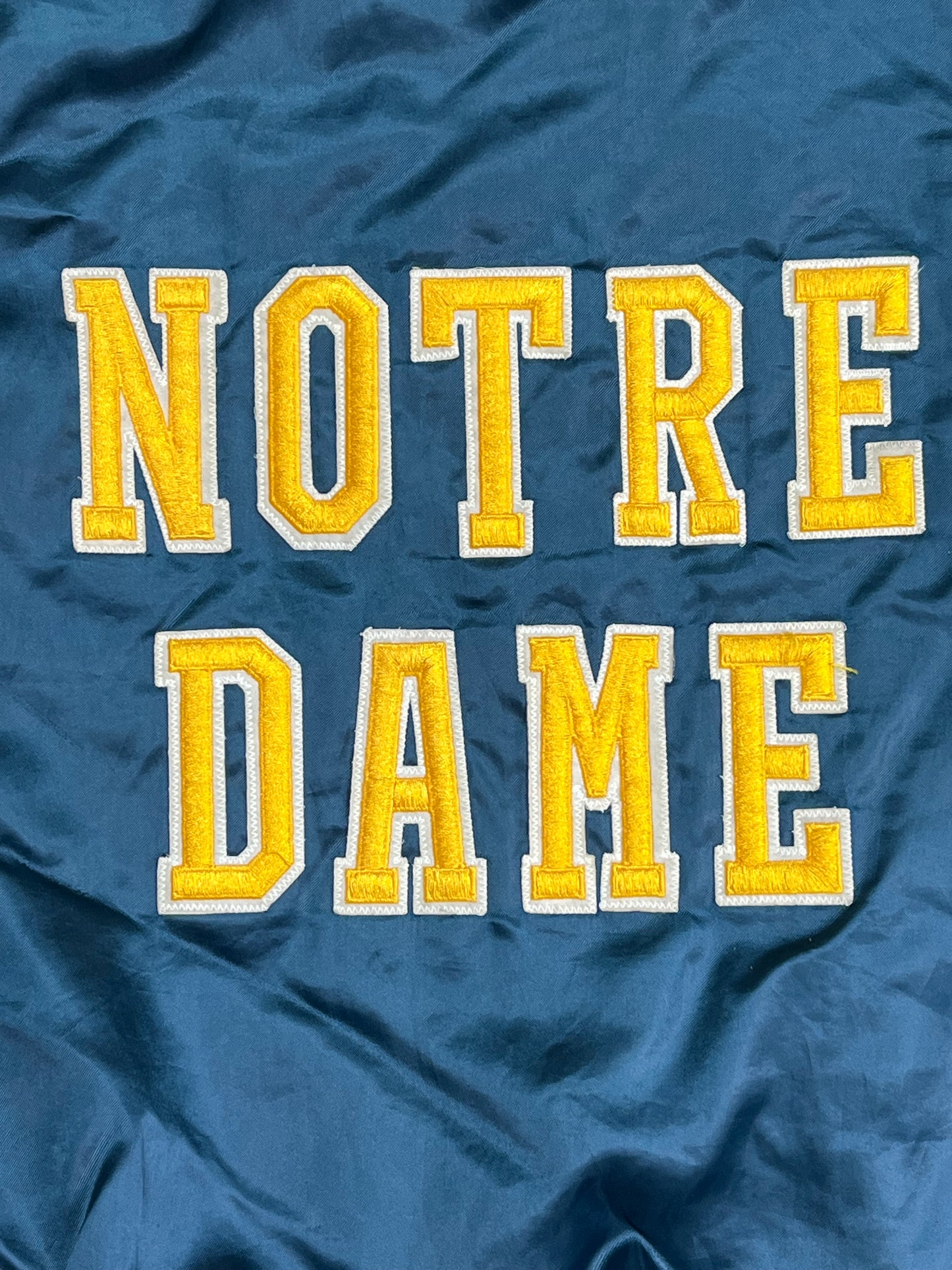 Vintage Notre Dame Holloway Bomber Jakcet