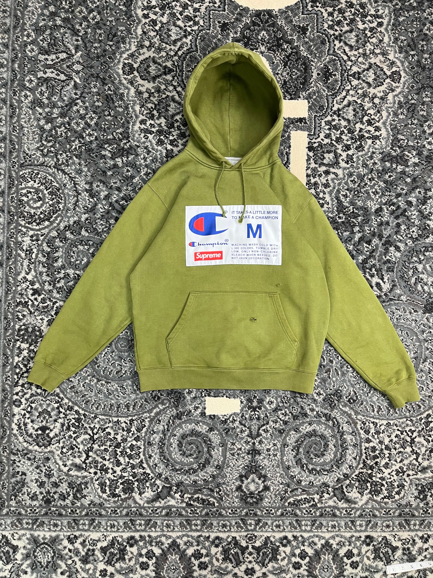 Vintage 2018 Supreme x Champion Hoodie