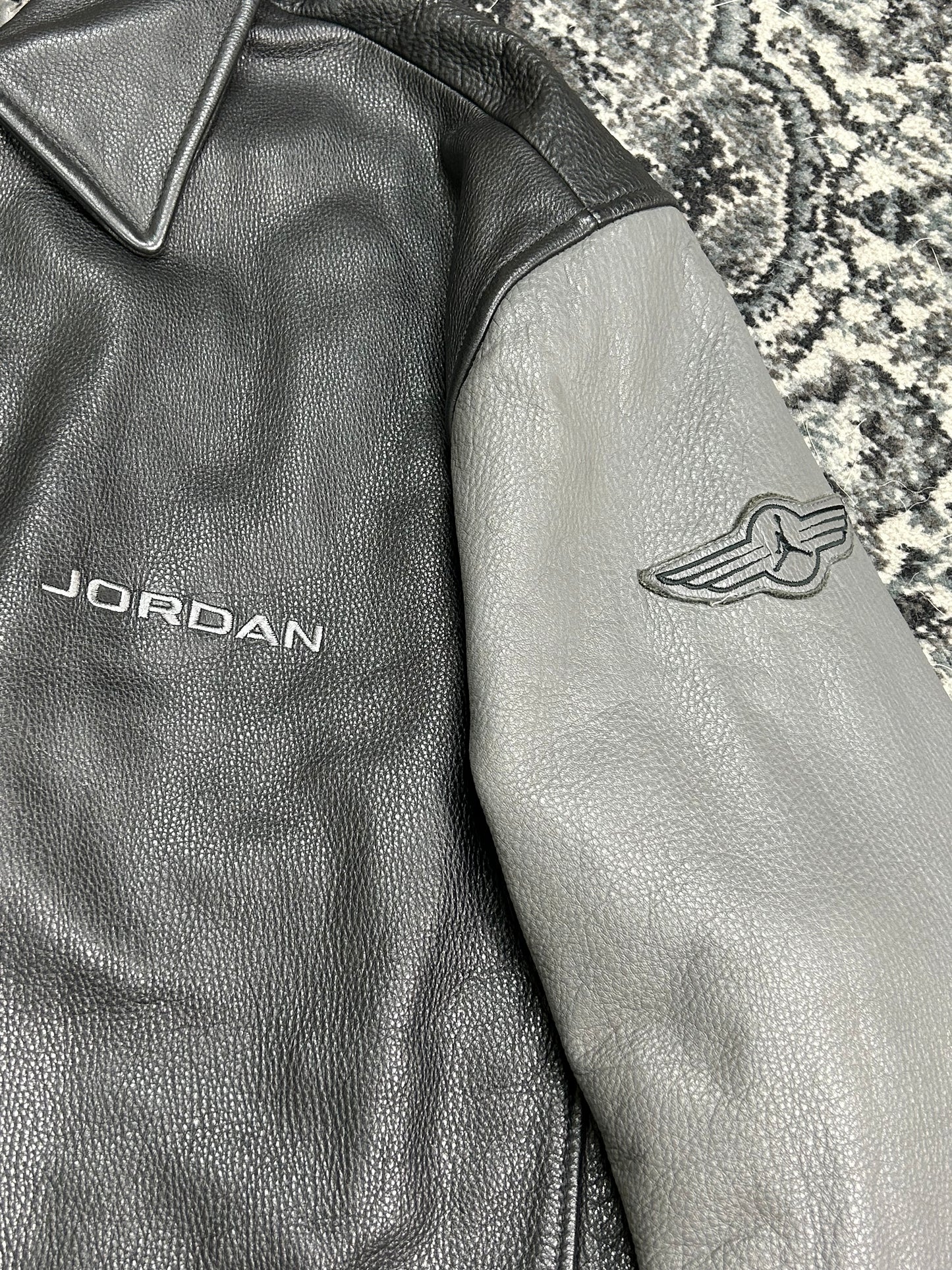 Vintage Jordan Leather Jacket