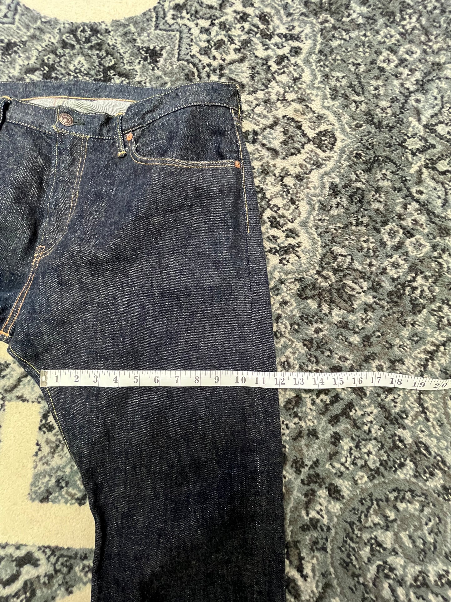 Vintage 90s Full Count Selvedge Denim Jeans