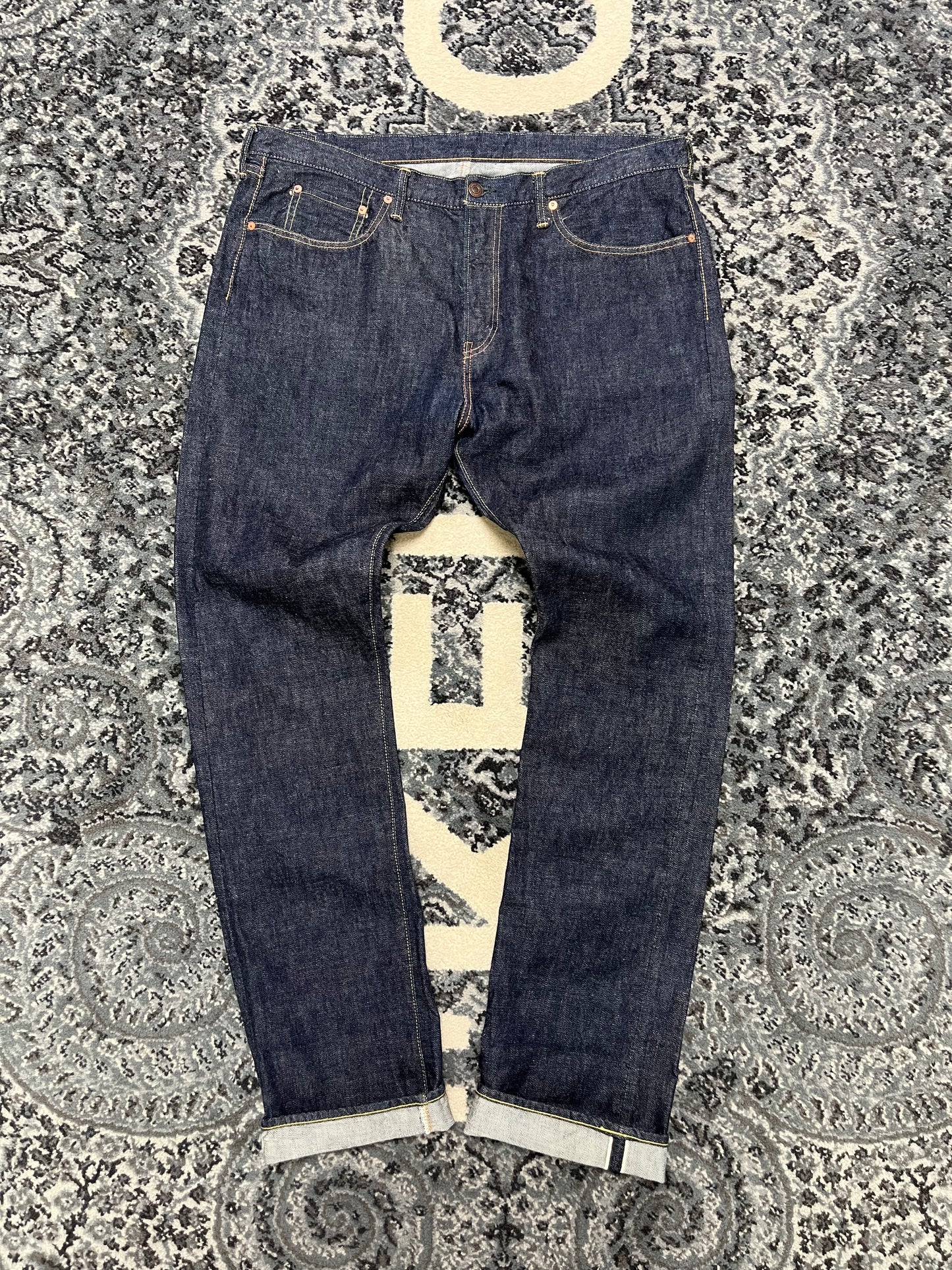 Vintage 90s Full Count Selvedge Denim Jeans