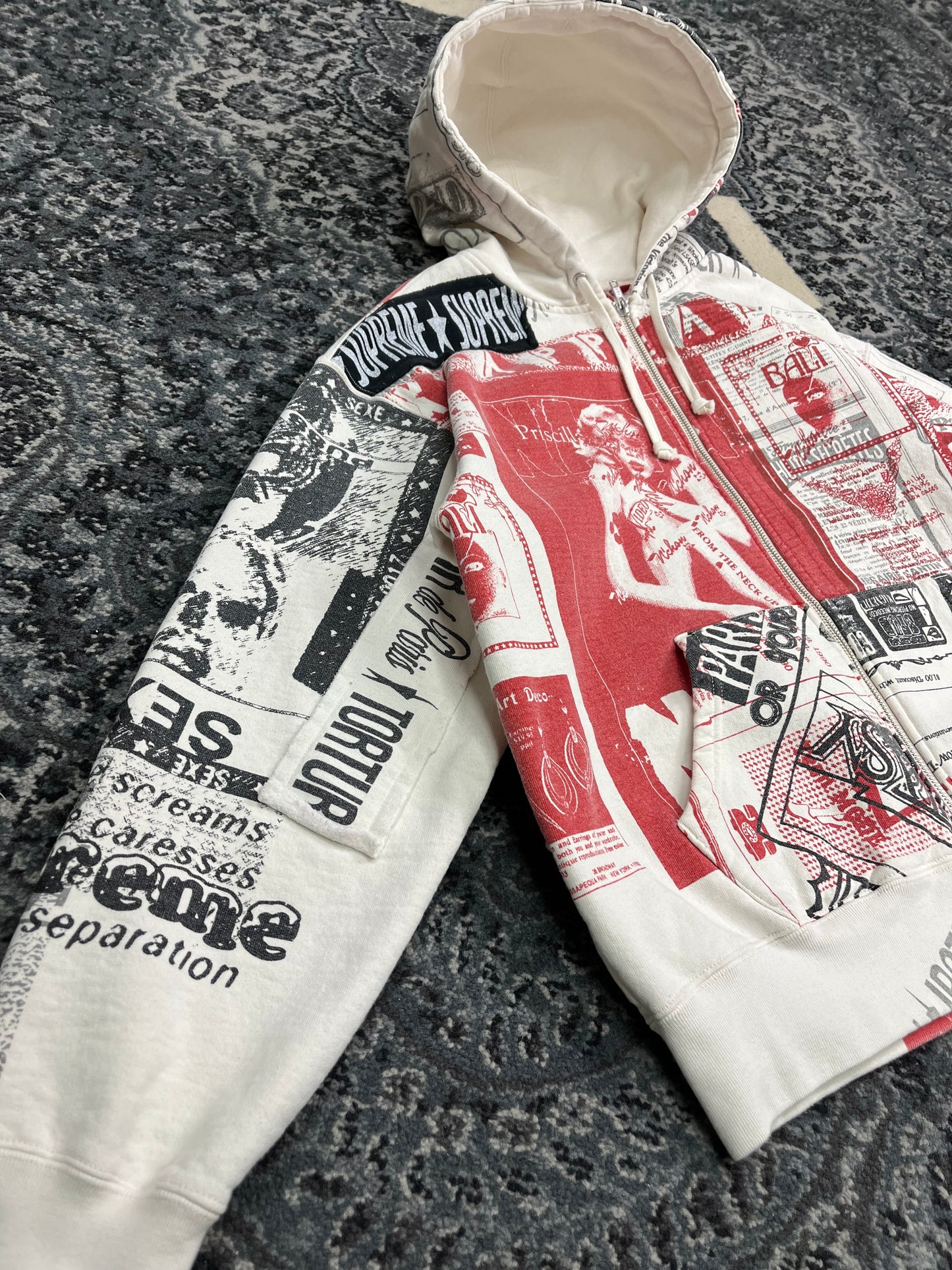 Supreme All Over Print Hoodie