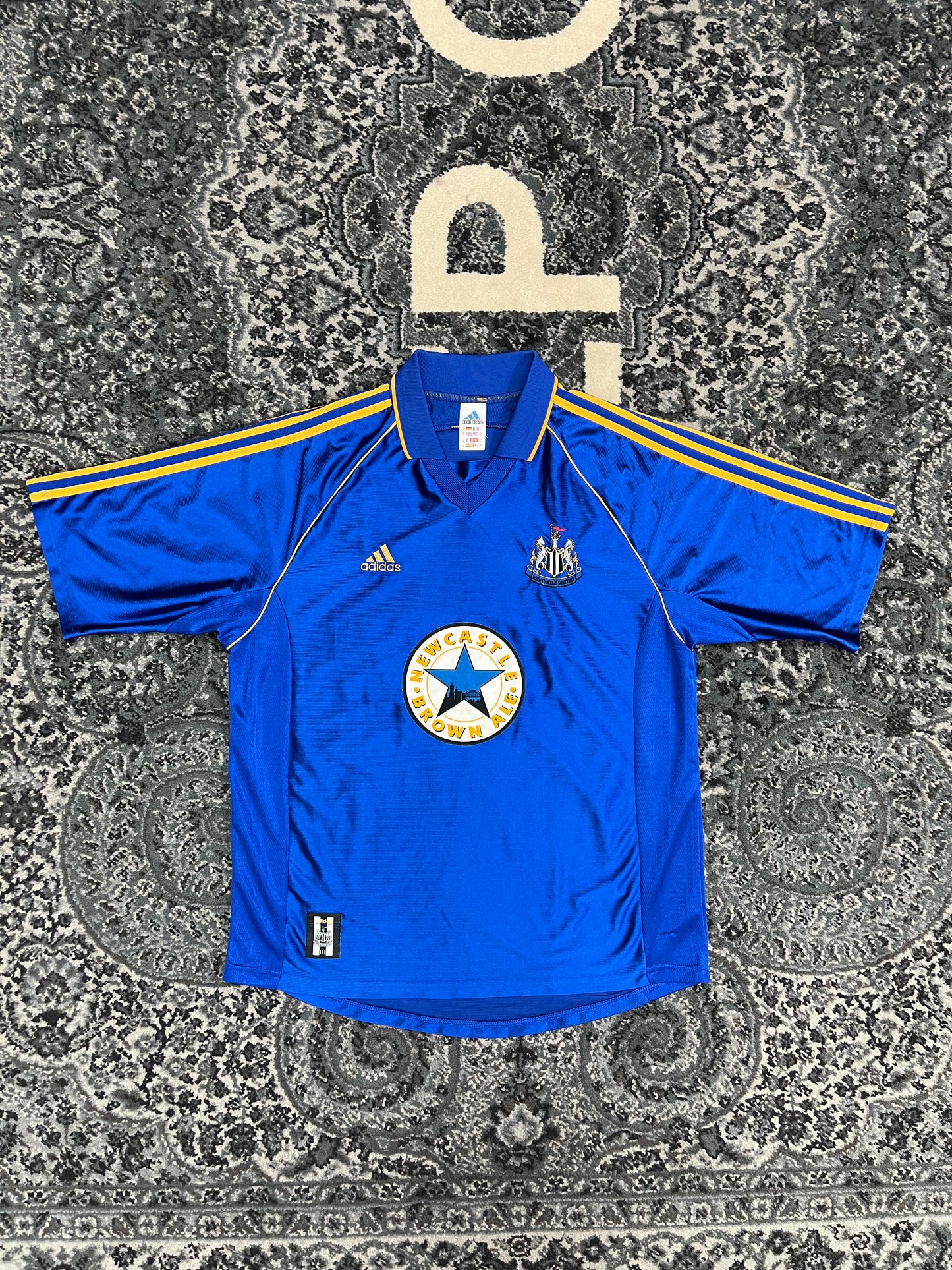 Vintage 90s Adidas New Castle Soccer Jersey