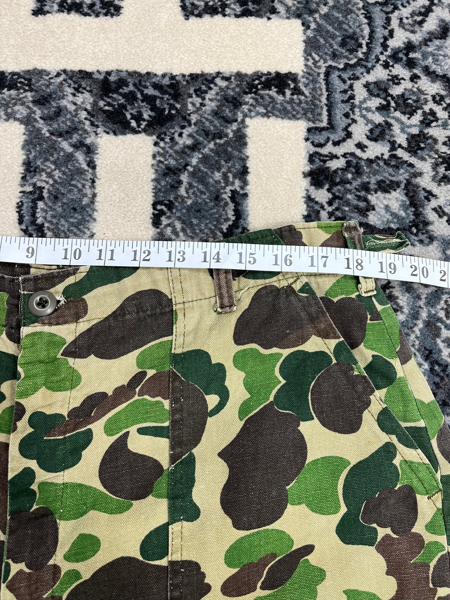 Vintage 70’s Duck Camo Pants