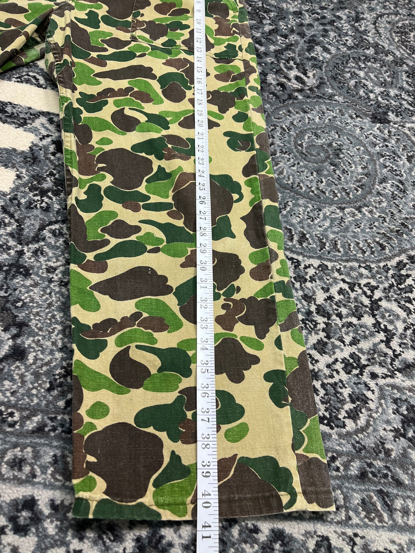 Vintage 70’s Duck Camo Pants