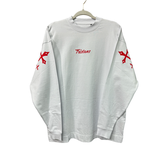 Tristan L/S White Tee